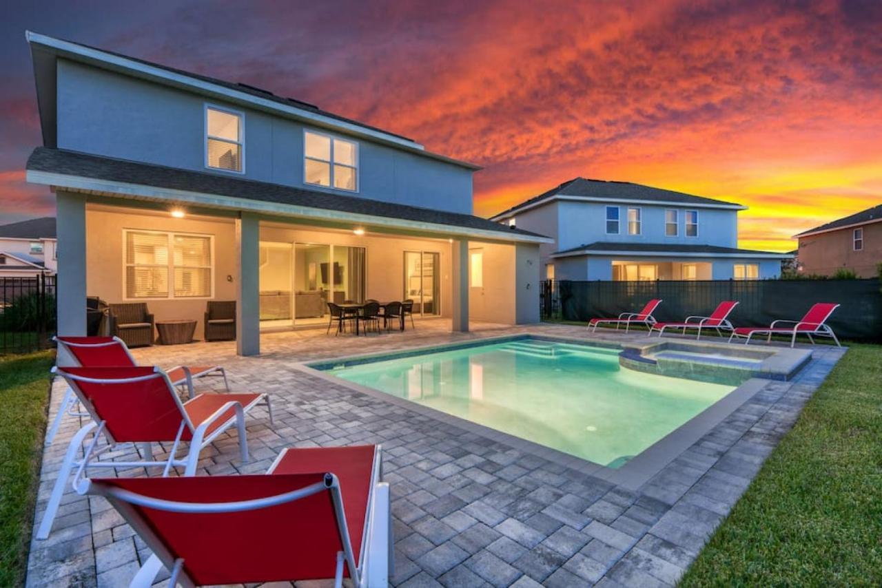 8 Bedroom Private Pool Arcade Game Room Villa Orlando Exterior foto